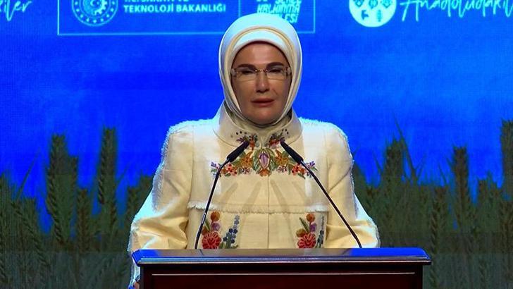 Emine Erdoğan: Yerel ürünlerimizi markalaştırarak ulusal kalkınmayı desteklemeyi hedefliyoruz