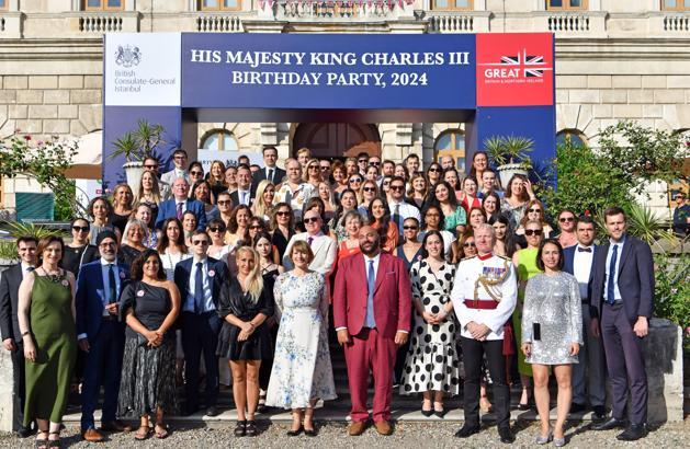 İstanbul-Birleşik Krallık Kralı III. Charles'ın doğum günü İstanbul'da kutlandı