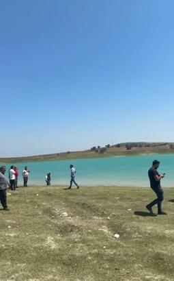 Tarsus'ta baraj gölüne girip boğuldu