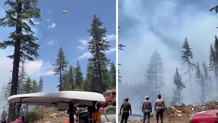 Karaman Ermenek'te orman yangını