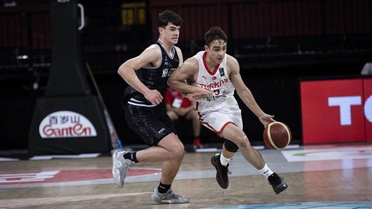 17 Yaş Altı Erkek Basketbol Milli Takımı, Yeni Zelanda’ya mağlup oldu