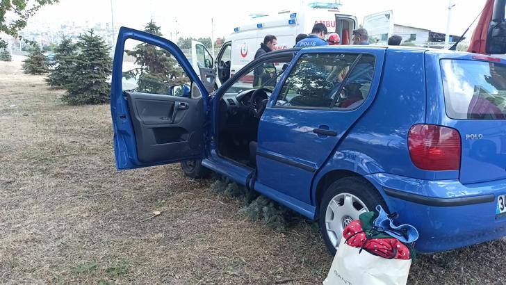 Kocaeli'de U dönüşü kazası: 2 yaralı