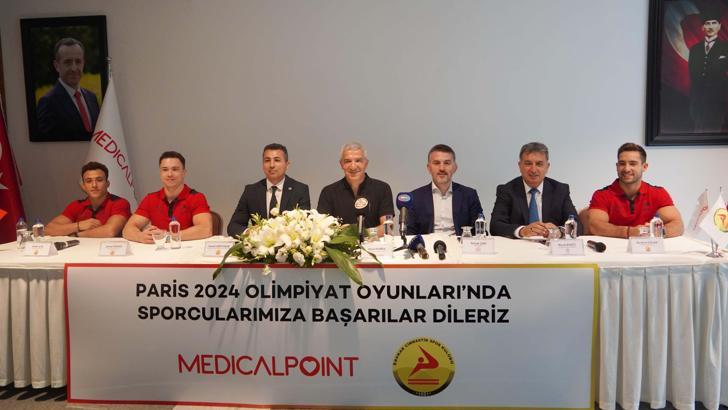 Milli cimnastikçiler, olimpiyata uğurlandılar