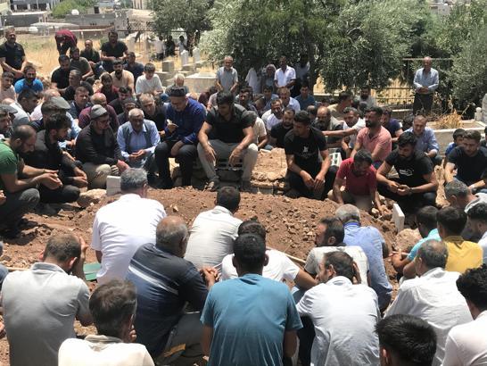İzmir'deki patlamada ölen Ruken, Mardin'de son yolculuğuna uğurlandı