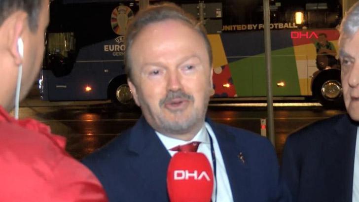 TFF Başkanvekili Yusuf Günay: Milli takımımız bugün Türk halkına çok büyük mutluluk yaşattı