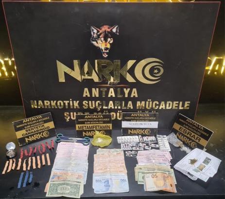 Antalya'da 5 ilçede narkotik operasyonu