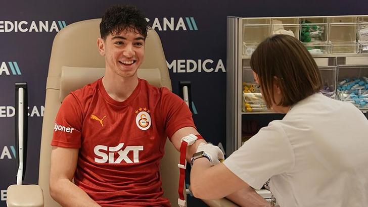 Galatasaraylı futbolcular, sağlık kontrollerinden geçti