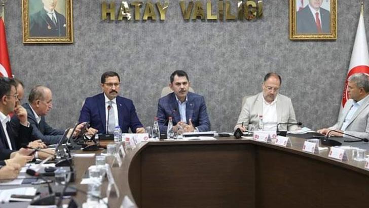 Bakan Kurum, Hatay'da