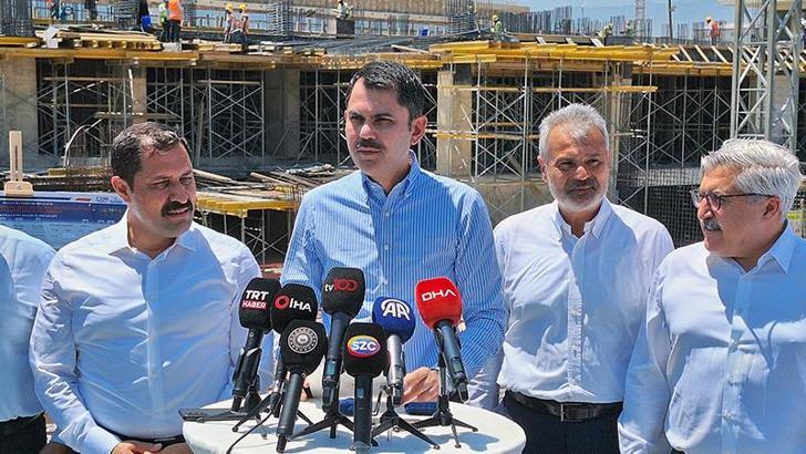 Bakan Kurum: 2025 sonuna geldiğimizde deprem bölgelerinde evine girmeyen hiçbir vatandaşımız kalmasın istiyoruz