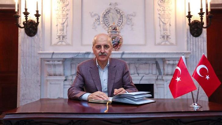 Kurtulmuş, Türkiye’nin Washington Büyükelçiliği’ni ziyaret etti