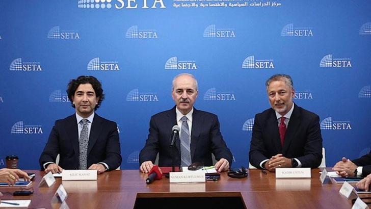 Kurtulmuş, Washington’da ABD düşünce kuruluşu temsilcileriyle bir araya geldi