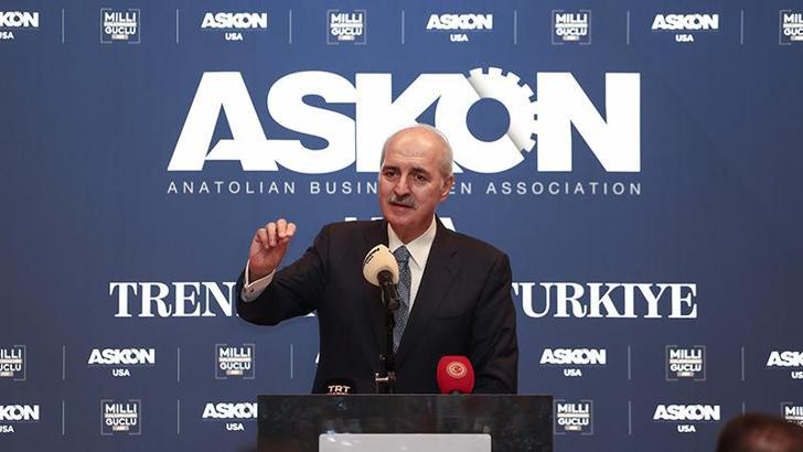 TBMM Başkanı Kurtulmuş, Washington’daki iş adamlarıyla bir araya geldi