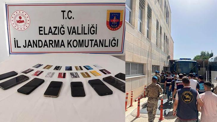 Elazığ merkezli 4 ilde, 'Evde sabun paketleme işi' dolandırıcılığına 10 tutuklama