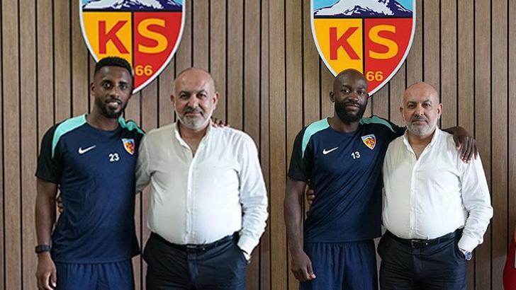 Kayserispor’da Carole ve Bahoken ile yeniden anlaşıldı