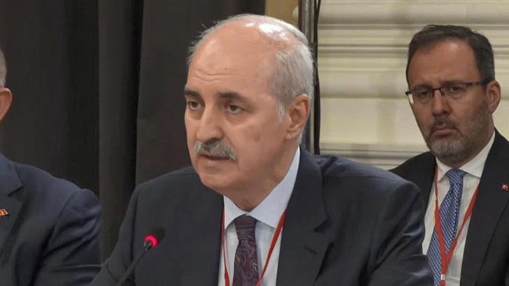 TBMM Başkanı Kurtulmuş: Müttefikler Netanyahu’ya ‘artık yeter’ demeli