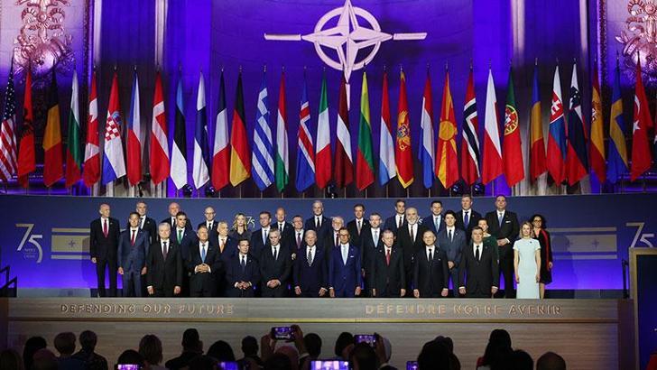 Cumhurbaşkanı Erdoğan, NATO 75. Yıl Anma Resepsiyonu’na katıldı