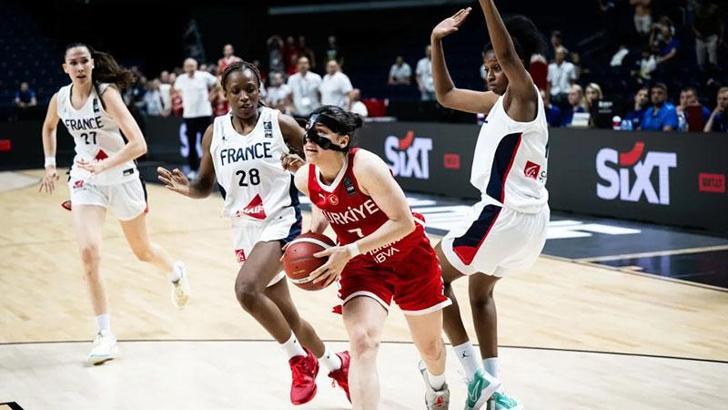 20 Yaş Altı Kadın Milli Basketbol Takımı, Fransa'ya mağlup oldu