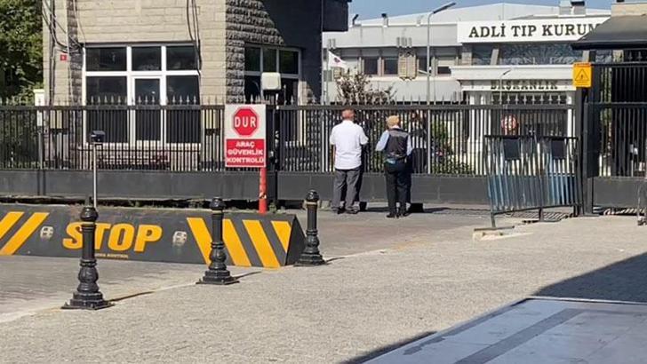 Erva Raziye Asar’ın babası DNA örneği vermek için Adli Tıp Kurumu'na geldi