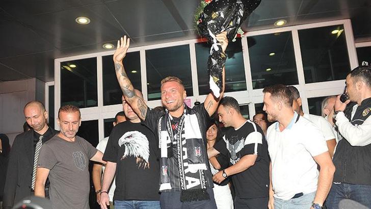 Ciro Immobile, Beşiktaş için İstanbul’a geldi