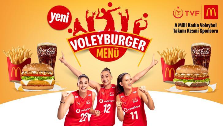 Filenin Sultanları’nın tercihleriyle hazırlanan ‘Voleyburger’ menü satışa sunuldu