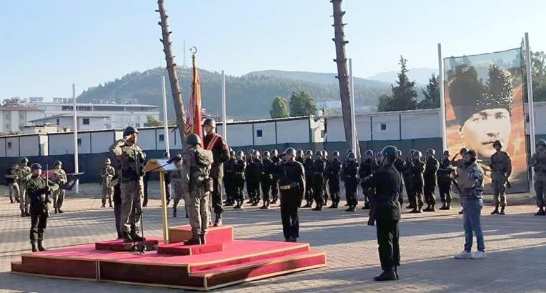 106.Topçu Alay Komutanlığı’nda sancak devir teslim töreni