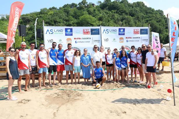 16'ncı Şile Plaj Voleybolu turnuvası yapıldı