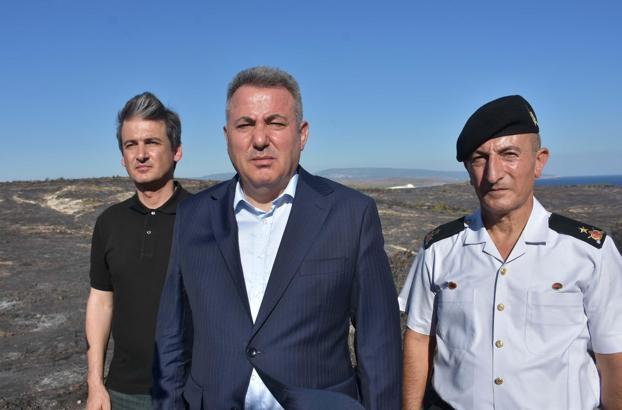 Çeşme'de orman yangını; 3 kişi hayatını kaybetti (3)