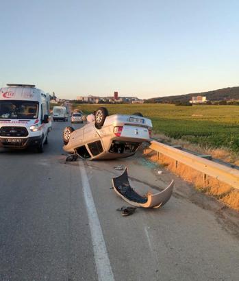 Edirne’de 2 otomobil çarpıştı: 4 yaralı