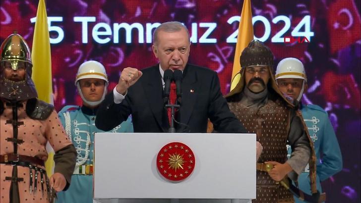 Cumhurbaşkanı Erdoğan: FETÖ'cü alçaklar tarihimize kara bir leke olarak geçtiler