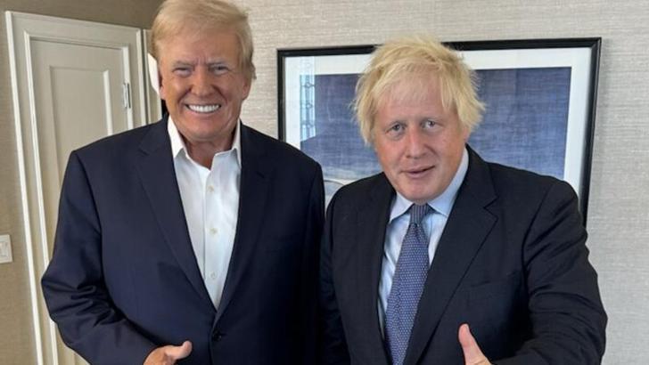 Eski İngiltere Başbakanı Johnson, Trump ile görüştü