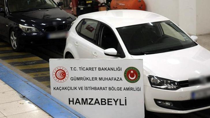 Ticaret Bakanlığı: 75,4 milyon lira değerinde 87 kaçak araç ele geçirildi