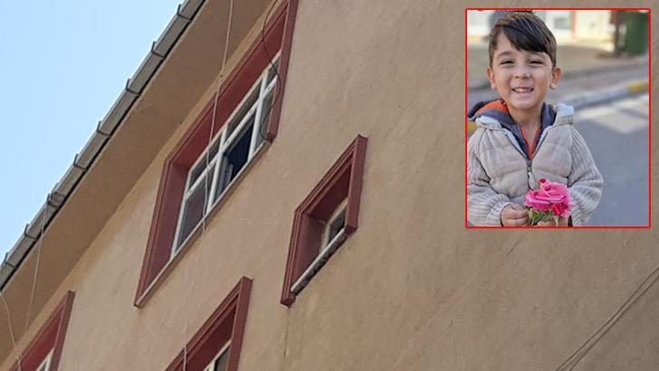 4’üncü kattaki evlerinin penceresinden düşen Yağız Alp, yaşamını yitirdi