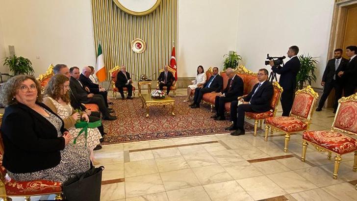 TBMM Başkanı Kurtulmuş: İrlanda ile 2 milyar dolar ticaret hacmi geçildi