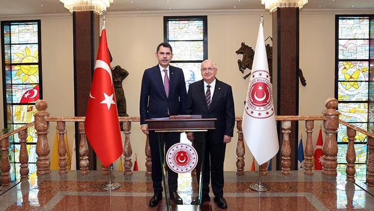 Bakanlar Güler ve Kurum bir araya geldi