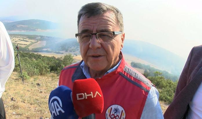 Balıkesir'de orman yangını (3)
