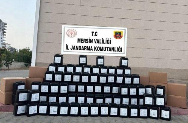 Mersin’de sahte içki operasyonu: 2 gözaltı