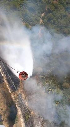 Susurluk'ta orman yangını