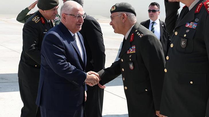 Bakan Güler, KKTC Dışişleri Bakanı Ertuğruloğlu ile görüştü