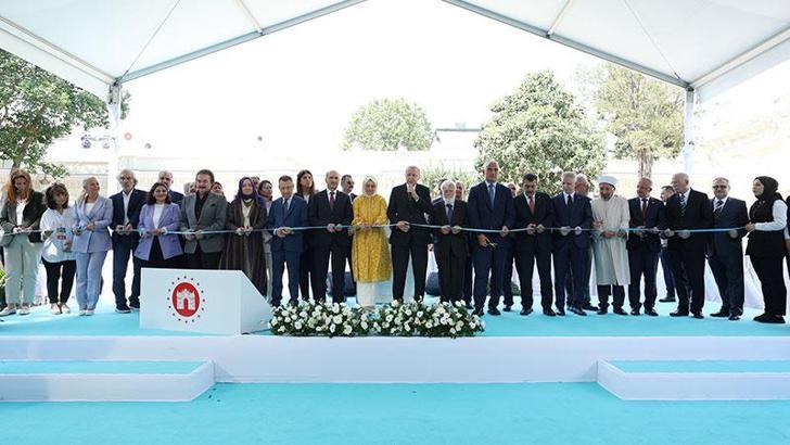 Cumhurbaşkanı Erdoğan Yıldız Sarayı'nın açılışını yaptı