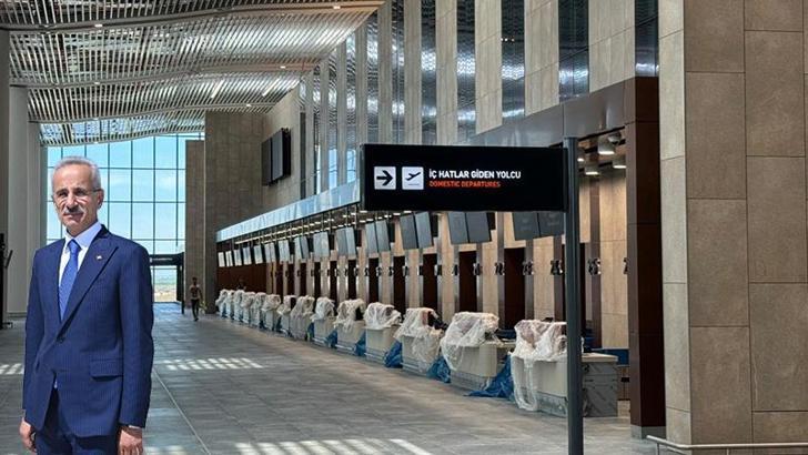 Bakan Uraloğlu: Çukurova Havalimanı 10 Ağustos'ta açılacak