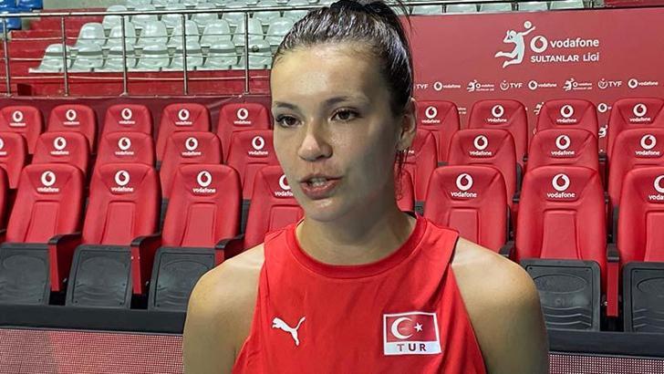 Ay-yıldızlı voleybolcu Beyza Arıcı: Tüm ülkelerin en iyi haliyle mücadele edeceğiz