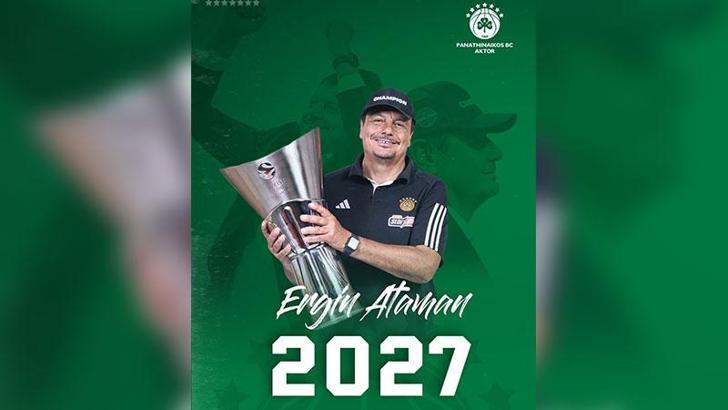 Panathinaikos, Ergin Ataman’ın sözleşmesini uzattı