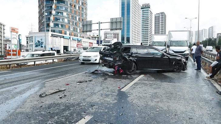 Esenyurt Haramidere bağlantı yolunda ikinci zincirleme trafik kazası