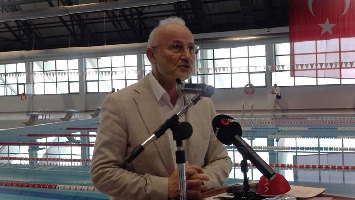 Yenilenen yüzüyle OMÜ Olimpik Yüzme Havuzu’nun açılışı yapıldı