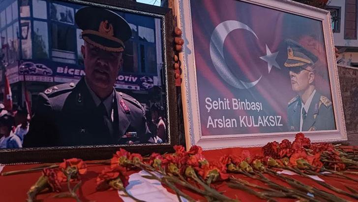 Binbaşı Arslan, 9 yıl önce şehit olduğu yerde anıldı