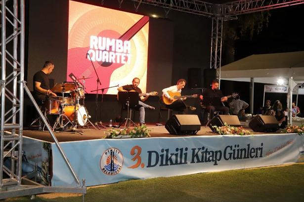 3. Dikili Kitap Günleri Rumba Quartet konseri ile sona erdi