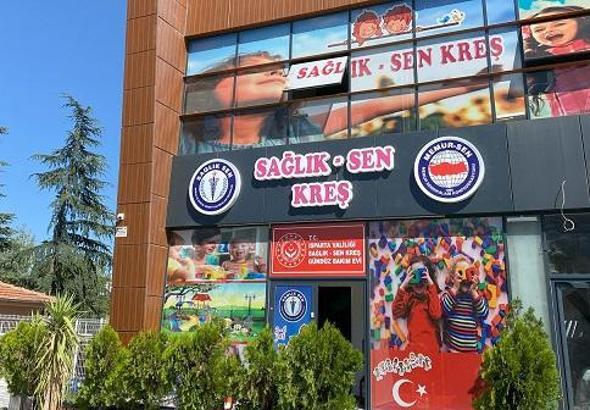 Sağlık-Sen Kreş’in ikincisi Isparta’da açıldı