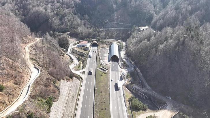 Bolu Dağı Tüneli'nin İstanbul yönü yarın ulaşıma kapanıyor