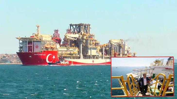 Abdülhamid Han sondaj gemisi Karadeniz'e doğru yola çıktı