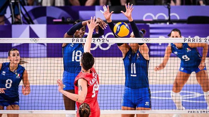 Filenin Sultanları, İtalya'ya 3-0 yenildi